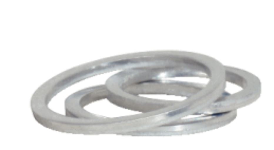 KS Tools 150.1455 Aluminium-Dichtungen für Ölablassschrauben, M17