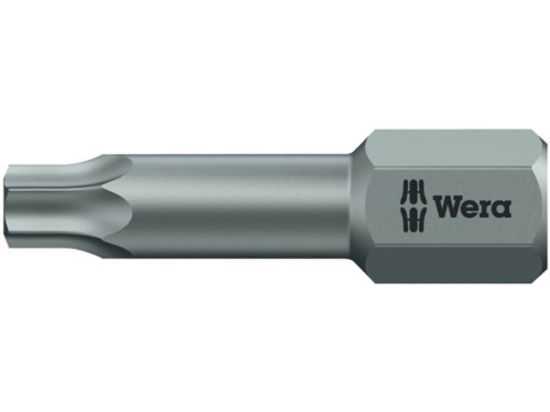 WERA 5066320001 Bit 867/1 TZ 1/4 Zoll T 40 Länge 25 mm Torsionszone, zähhart