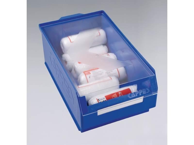 RASTERPLAN 6060.00.0557 Auflagedeckel  L160xB105mm transparent Polystyrol für Ka