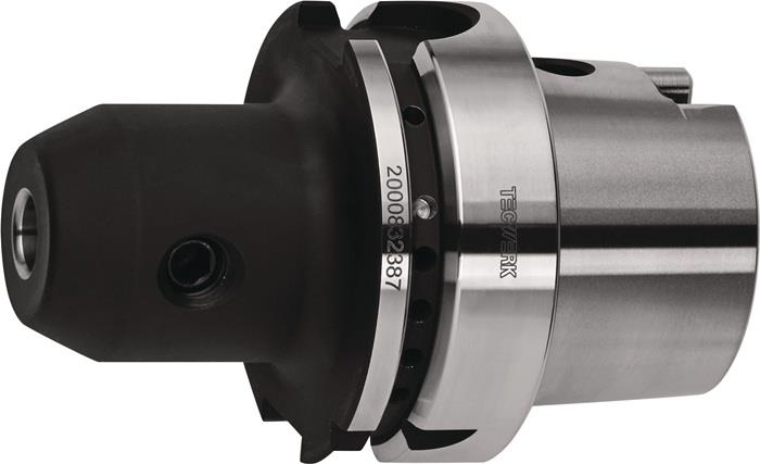 TECWERK  Flächenspannfutter DIN 69893A Weldon Spann-Ø 8 mm HSK-A63 Auskraglänge