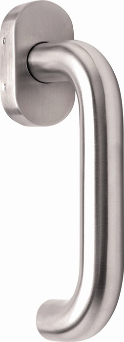 DENI 8438 1043 83 Fenstergriff  Edelstahl 20-40 mm matt U-Form