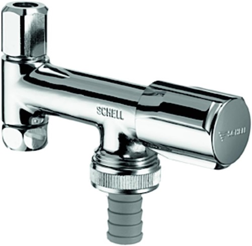 SCHELL 033740699 Geräteventil COMFORT chrom, für Eckventile 3/8Zoll