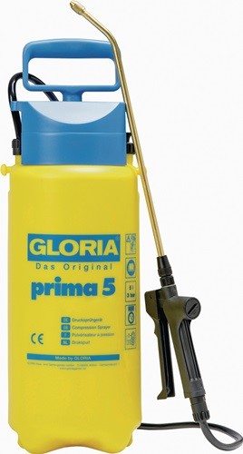GLORIA 000080.0000 Drucksprühgerät Prima 5 Füllinhalt 5 l 3 bar Perbunan (NBR) G