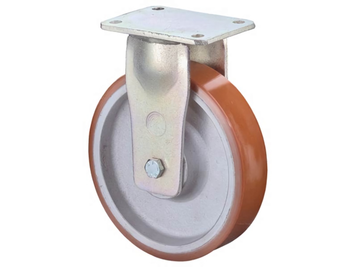 BS ROLLEN RR110.C10.250 Schwerlast-Bockrolle  Rad-Ø 250 mm Tragfähigkeit 1200 kg