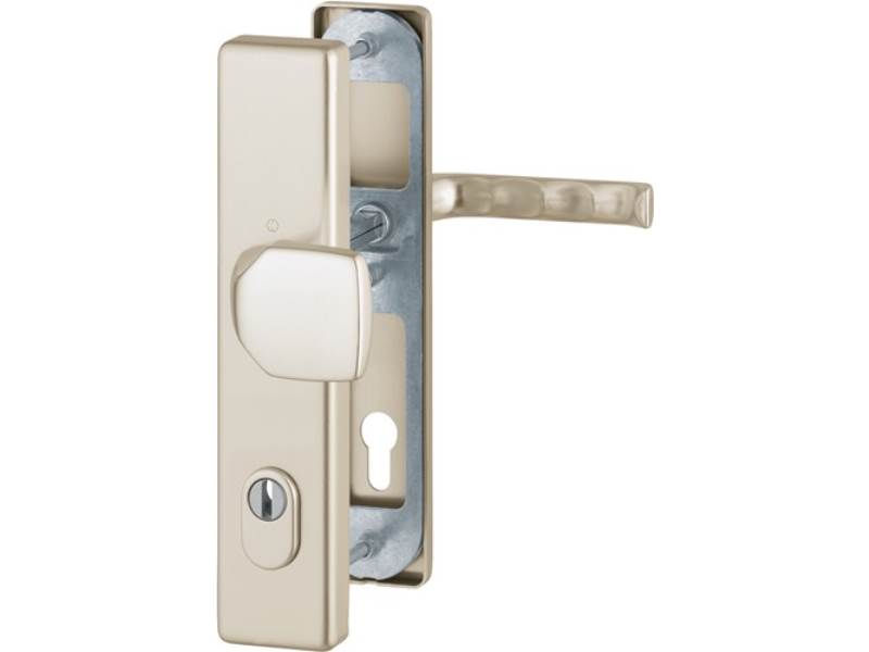 HOPPE 3673411 Schutzgarnitur London 61G/2222ZA/2210/113 Aluminium F2 92 mm 67-77
