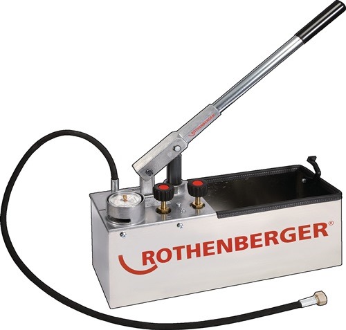 ROTHENBERGER 60203 Prüfpumpe RP 50 0 - 60 bar R 1/2 Zoll Saugvolumen pro Hub ca.