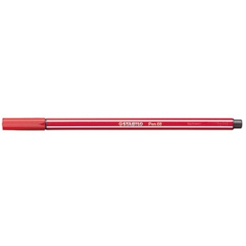 STABILO Faserschreiber pen 68/40 1mm Rundspitze rot