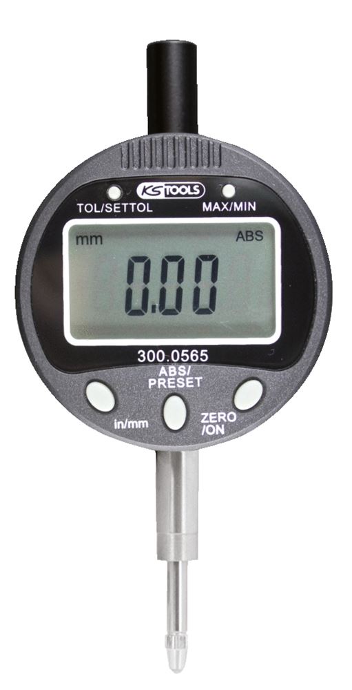 KS Tools 300.0565 Digital-Präzisions-Messuhr 0-10mm