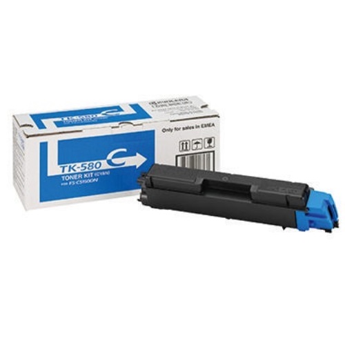 KYOCERA Toner TK580C 1T02KTCNL0 2.800Seiten cyan