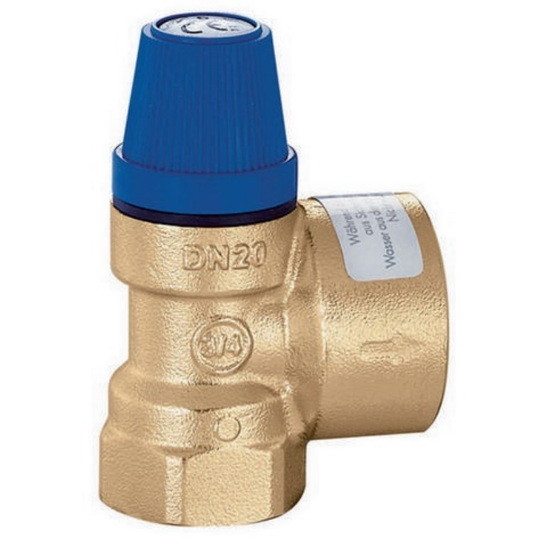 CALEFFI 531410 Membran-Sicherheitsventil 531 1/2Zoll, 10 bar 1/2Zoll, 10 bar