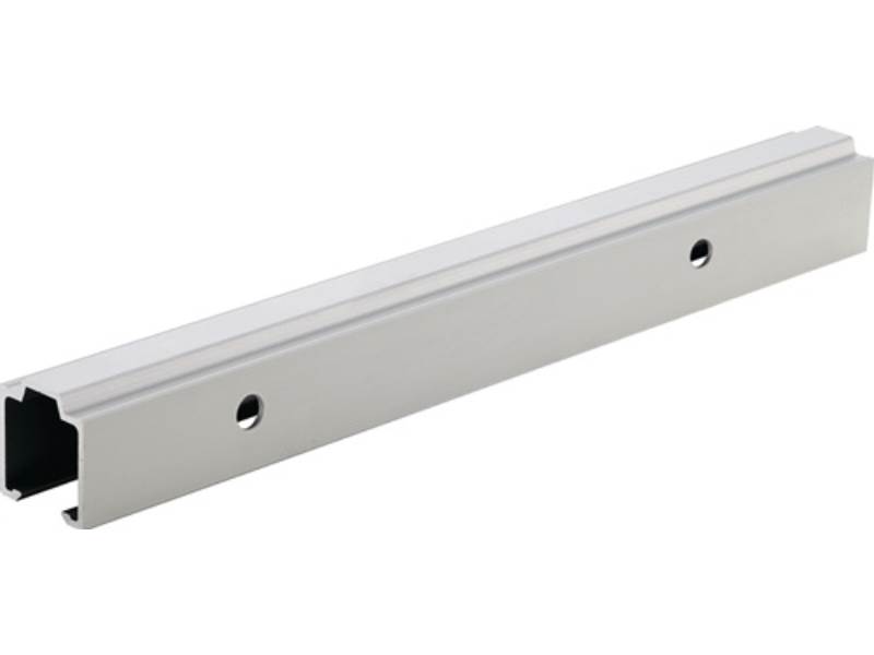 HELM 00604701 Laufschiene 53/73 Aluminium EV1 eloxiert Lagerlänge 1300 mm Wandmo