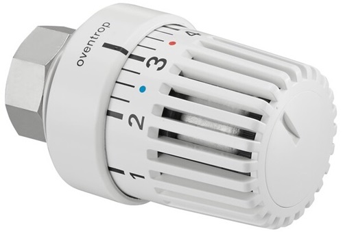 OVENTROP 1011401 Thermostat Uni L 7-28 GrC, mit Flüssig-Fühler weiß, mit Nullste