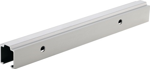 HELM 00604701 Laufschiene 53/73 Aluminium EV1 eloxiert Lagerlänge 1300 mm Wandmo