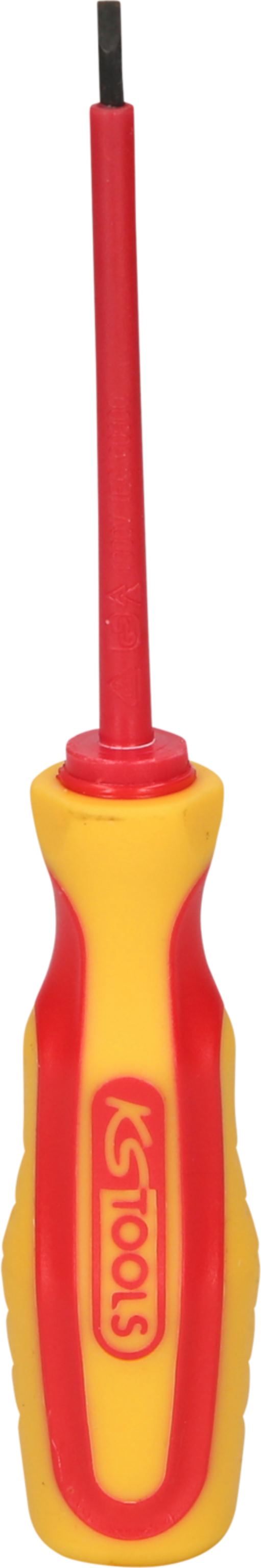KS Tools 117.0502 ERGOTORQUE VDE Schlitz-Schraubendreher, 2,5mm