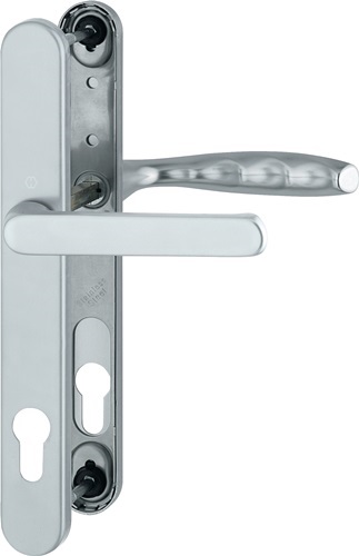 HOPPE 3257645 Profiltürgarnitur New York 099KH/3346/1810 Aluminium F1 PZ für Tür