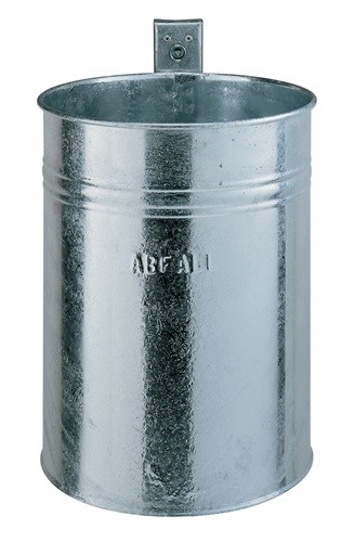 RENNER 7000-00 Abfallbehälter  H430xØ330mm 35 l verzinkt
