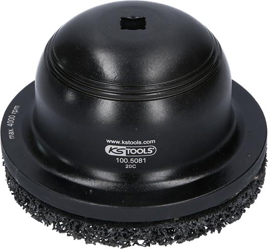 KS-Tools 100.5080 Aluminium-Radnabenschleifer-Satz Ø 150 mm, Innen-Ø 90 mm, 2-tl