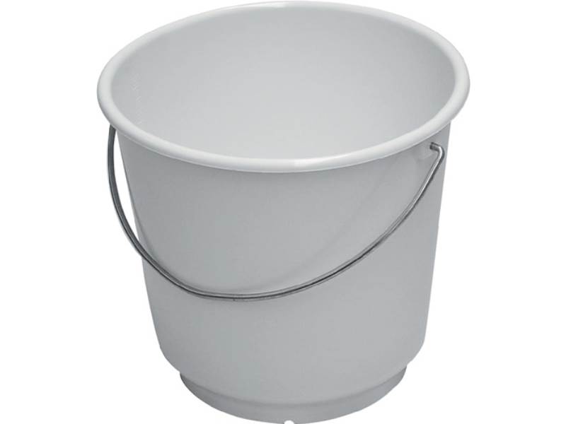LOCKWEILER 101021501 Eimer  15 l Polyethylen weiß lebensmittelecht D. 330 mm Höh