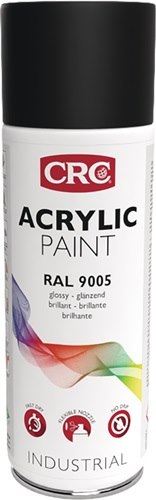 CRC 31063-AA Farbschutzlackspray ACRYL tiefschwarz glänzend RAL 9005 400 ml