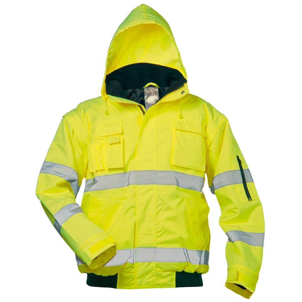 Gr .4XL (70/72) *ROLAND* WARNSCHUTZPILOTJACKE GELB gelb *ROLAND* SAFESTYLE® warn