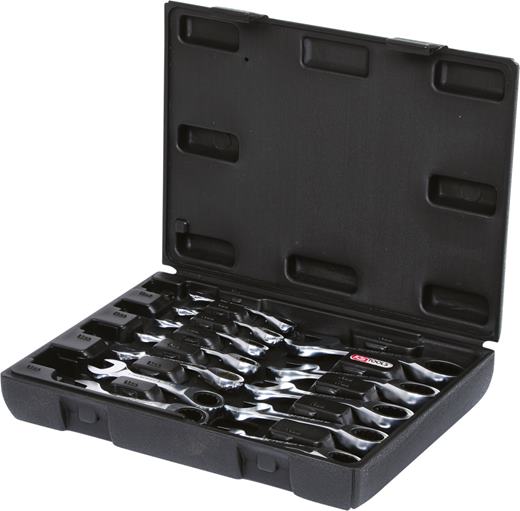 KS Tools 503.4652 GEARplus Ratschenringmaulschlüssel-Satz, kurz, 12-tlg.