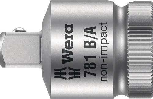 WERA 05042672001 Reduzierstück 781 B 3/8 '' Antriebsvierkant 3/8 '' Abtriebsvier