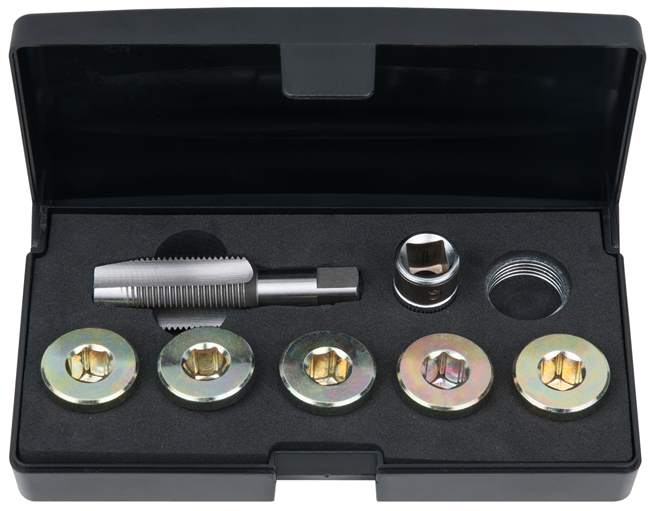 KS Tools 150.4940 Ölablassschrauben-Gewindereparatur-Satz M20 x 1,5