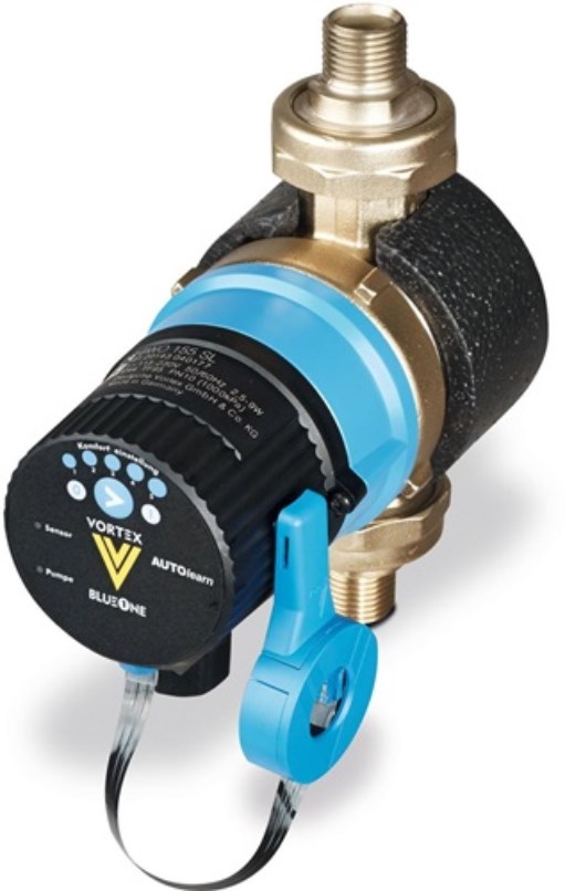 VORTEX 433-111-041 Brauchwasserpumpe BlueOne 155 V SL mit Verschr. 1/2Z / LF15,