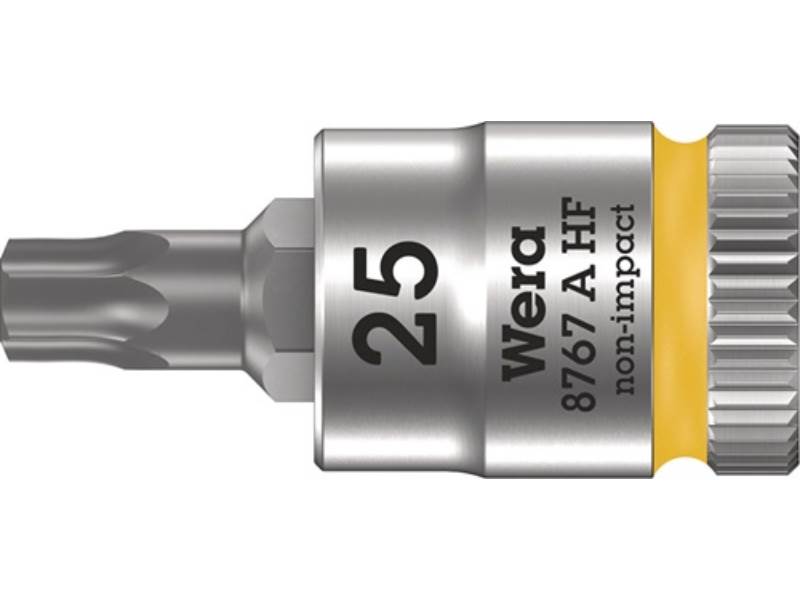 WERA 05003365001 Steckschlüsseleinsatz 8767 A HF TORX® 1/4 '' T25 Länge 28 mm