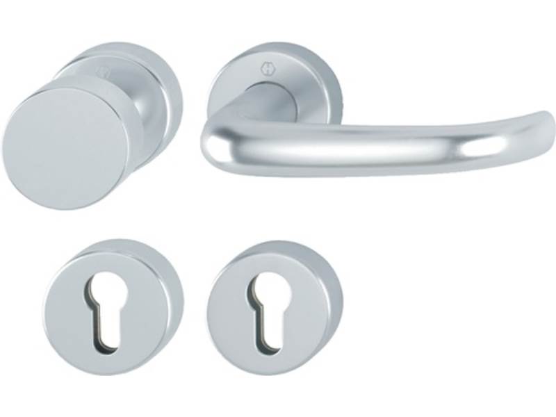 HOPPE 10726657 Feuerschutzgarnitur San Francisco FS-58/42H/42HS/1301 Aluminium F