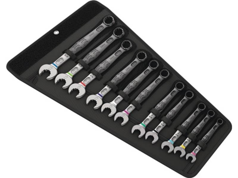 WERA 05020231001 Ringmaulschlüssel-Satz 6003 Joker 11-teilig Schlüsselweite 8-19