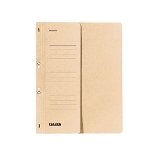 Falken Ösenhefter 80003833 DIN A4 kaufm. Heftung 250g Karton chamois