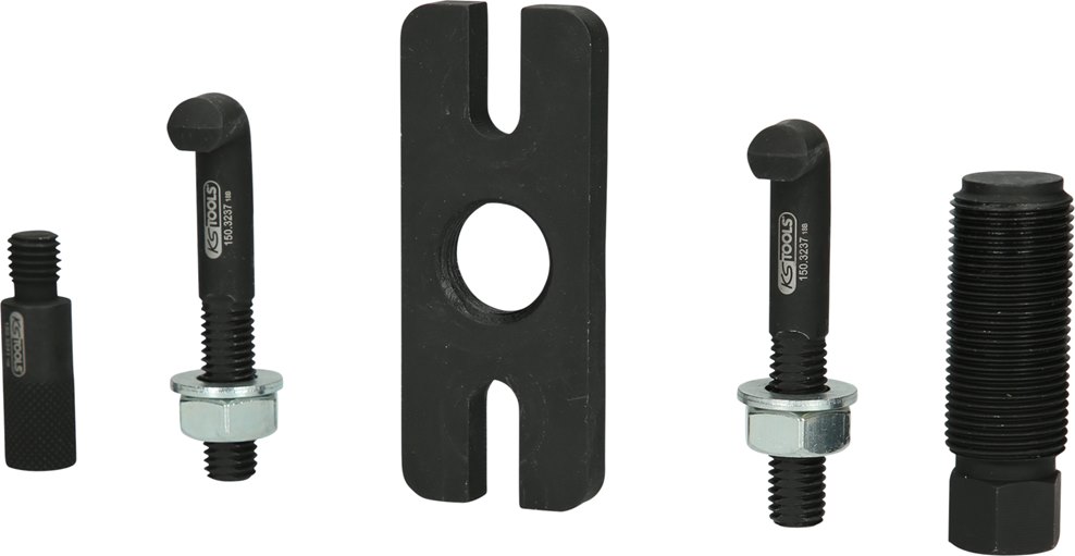 KS Tools 150.3235 Dieselpumpen Kettenrad-Abzieher-Satz, 7-tlg.