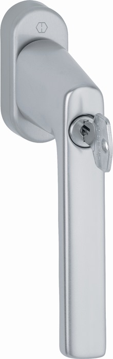 HOPPE 11950249 Fenstergriff Hamburg 0700LS/U26 100NM Aluminium 32-42 mm 32-42 mm