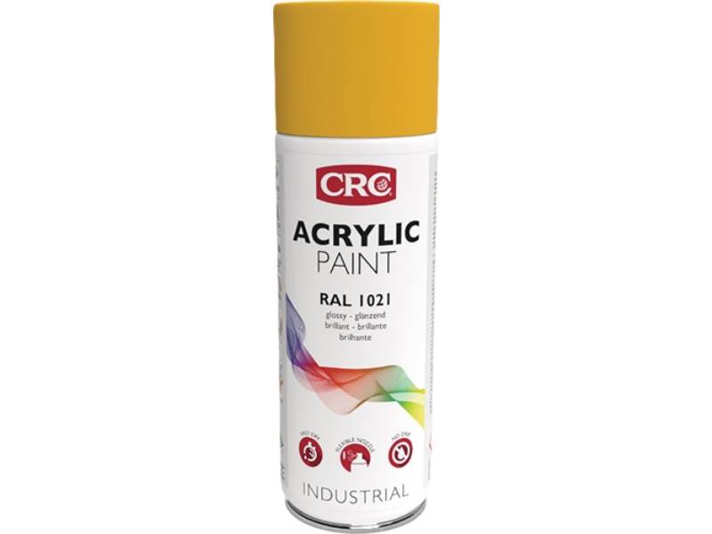 CRC 11679-AA Farbschutzlackspray ACRYL rapsgelb glänzend RAL 1021 400 ml