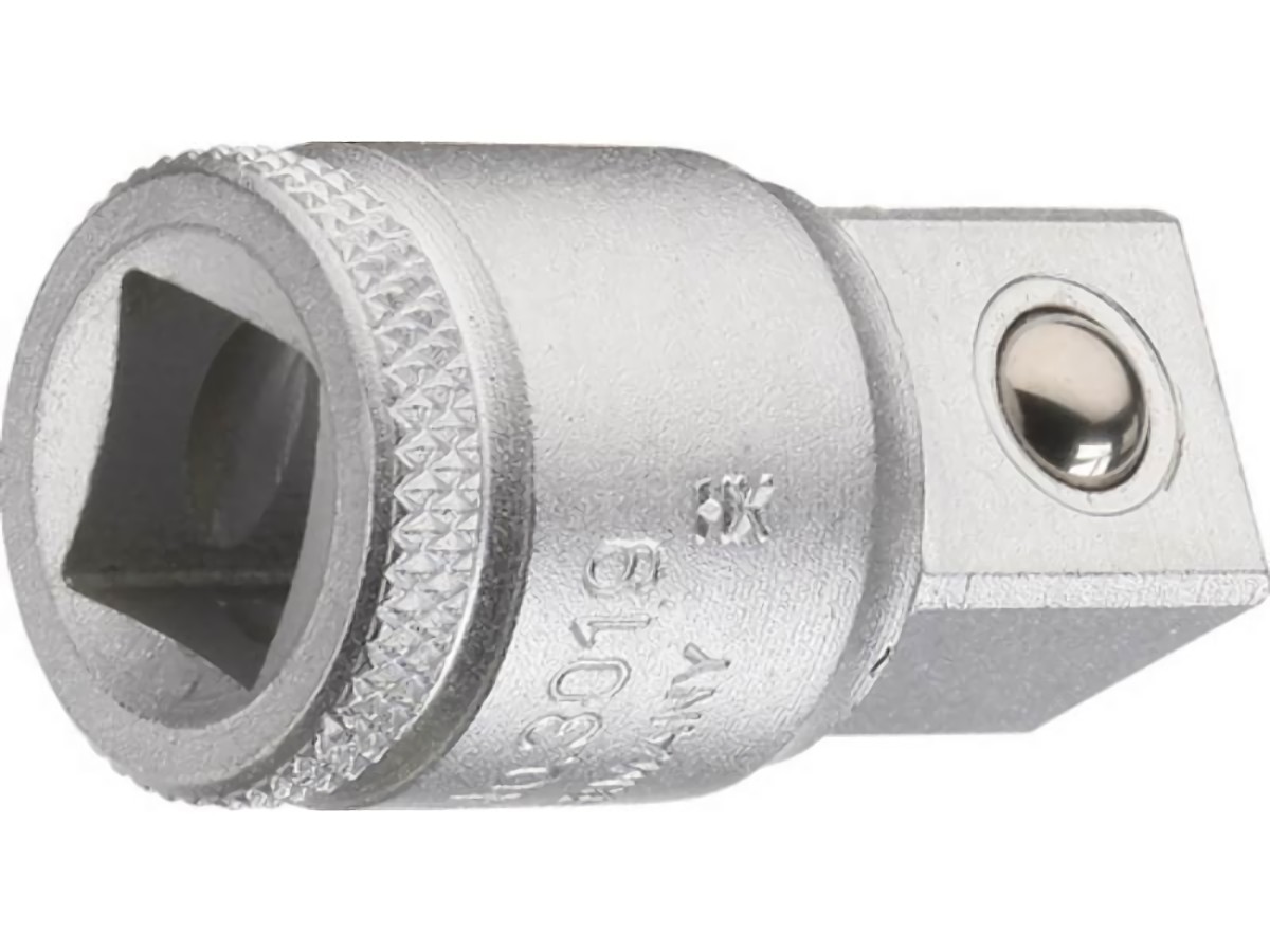 GEDORE 6236010 Vergrößerungsstück 3019 Antrieb 3/8 Zoll Abtrieb 1/2 Zoll Länge 3