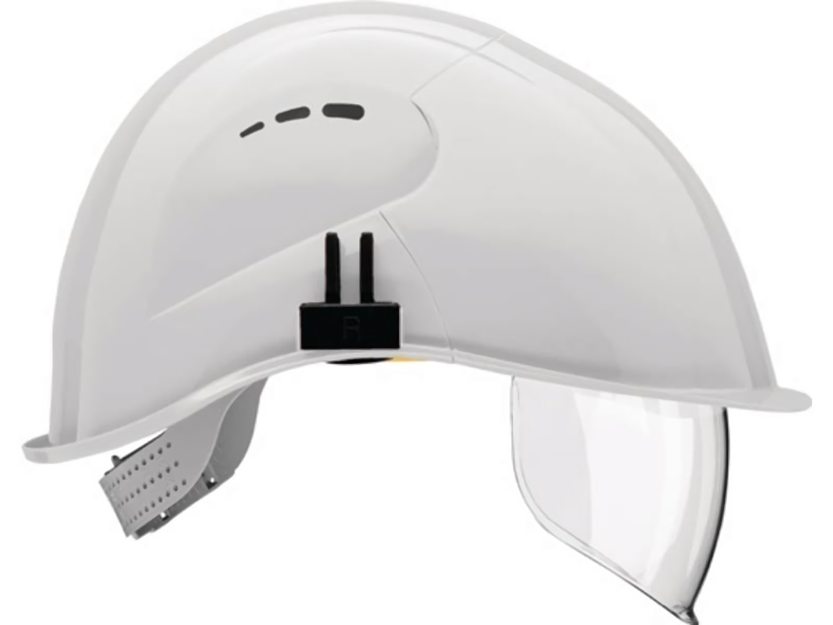 VOSS 12909003 Schutzhelm VisorLight signalweiß Polyethylen EN 397