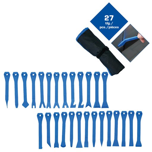 Brilliant Tools  BT511055 Zierleistenkeile-Satz, 27-tlg.