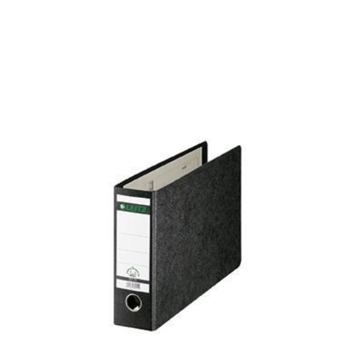 Leitz Ordner 10740000 DIN A4 quer 80mm Pappe schwarz