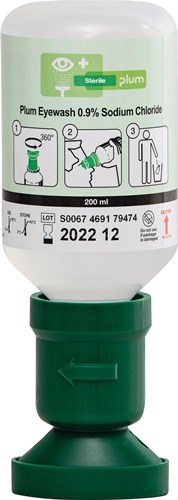 PLUM 4691 Augenspülflasche  200 ml 3 Jahre (ungeöffnete Flasche) DIN EN15154-4