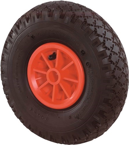 BS ROLLEN D10.200 Luftrad  Rad-Ø 200 mm Tragfähigkeit 80 kg Ersatzrad Rillenprof