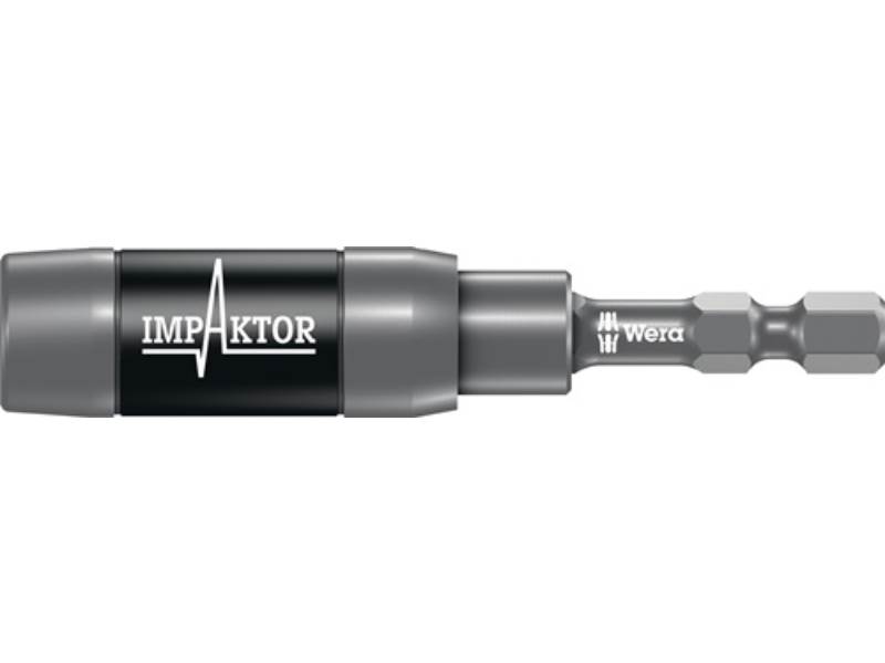 WERA 5057676001 Bithalter 897/4 IMP R für 1/4 Zoll Bits C 6,3 Länge 75 mm mit Ri