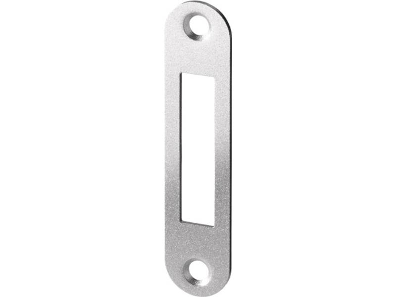 BKS S4120028 Flachschließblech S412 silber abgerundet Stulpbreite 20 mm