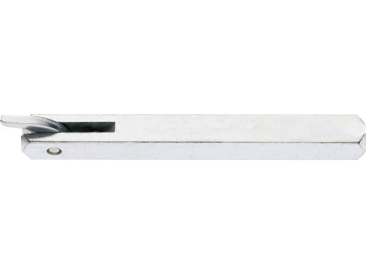 EDI 0576/1006/50 Haken-Wechselstift Typ K Vierkant 10 mm Länge 65 mm Stahl verzi