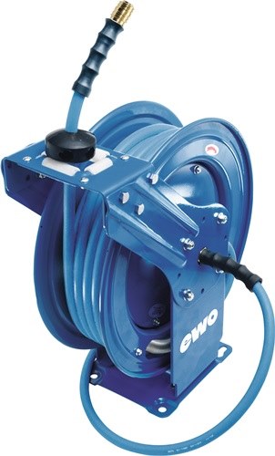 EWO E48380 Schlauchaufroller BluBird für DruckLuft und Wasser Schlauchlänge 15 m