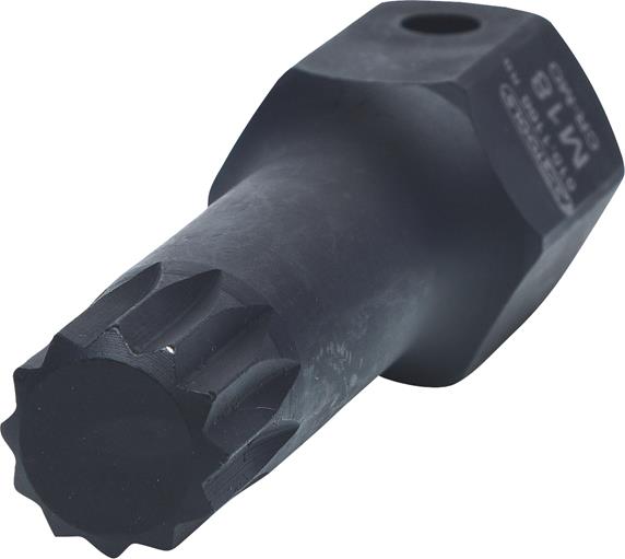 KS Tools 515.1166 1/2'' DUODRIVE Spezial-Kraft-Bit-Stecknuss XZN, M18
