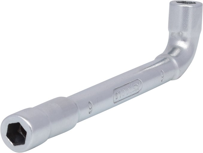 KS Tools 517.0406 ULTIMATEplus Doppel-Steckschlüssel mit Bohrung, 6mm