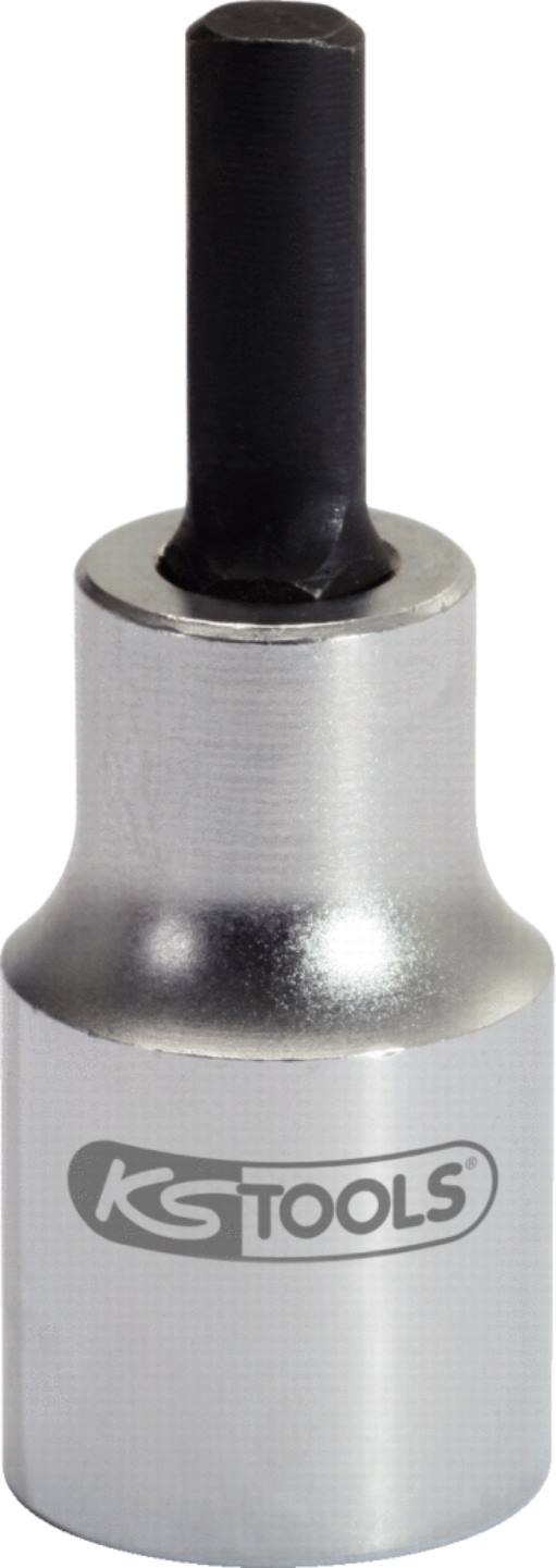 KS Tools 150.9491 1/2'' Flansch-Spreiz-Bit-Stecknuss, 5,0 x 7,0 mm