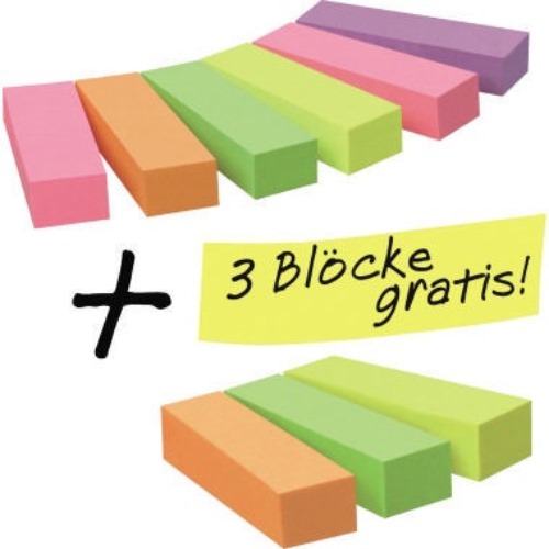 Post-it Haftstreifen Page Marker Promotionspack 670-6+3 9 St./Pack.
