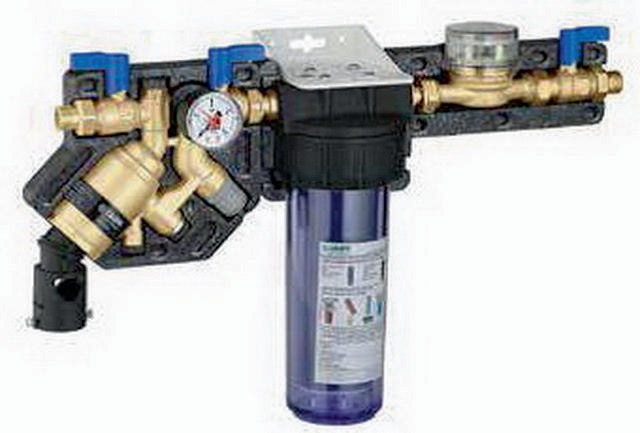 CALEFFI 580022 Füllkombi BA Plus 580 1/2Zoll 0,75 l Kartusche 1/2Zoll